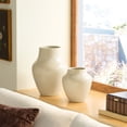 thumbnail image 6 of Better Homes and Gardens 14.38"H Ceramic Chic Neutral Vase Made for Tabletops - 10.12 lbs, 6 of 7