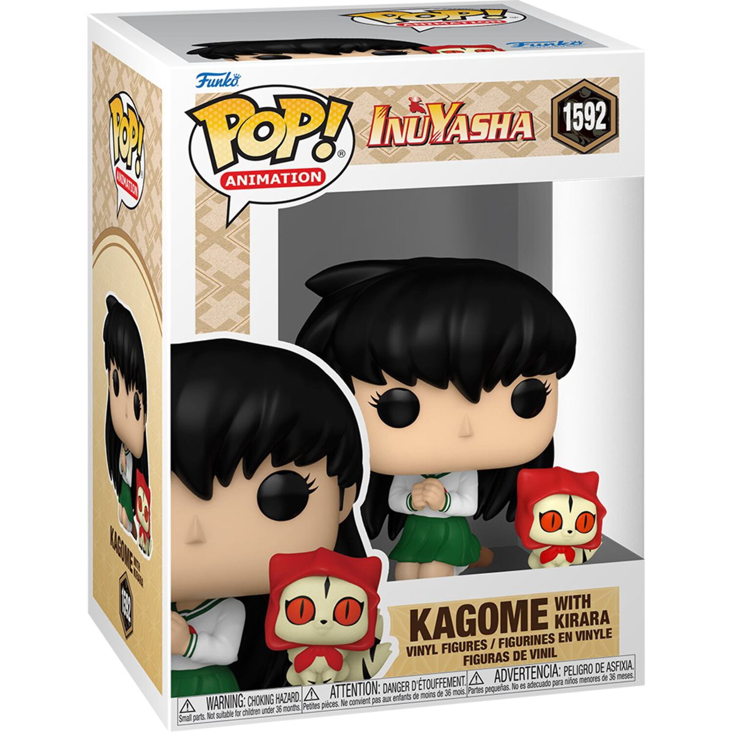 Inuyasha Kagome with Kirara Funko Pop! Vinyl Figure & Buddy