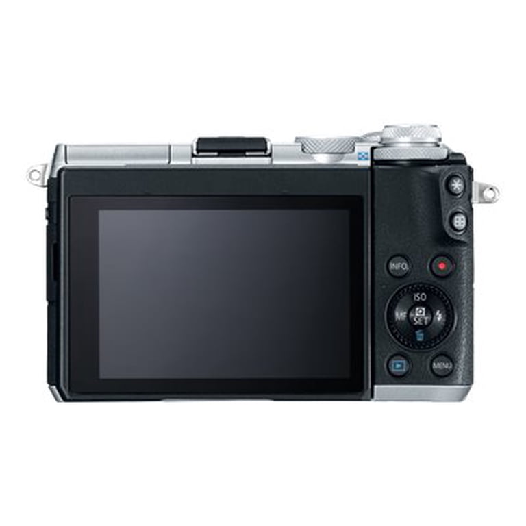 Canon EOS M6 (Silver) EF-M 15-45mm f/3.5-6.3 IS STM Lens Kit