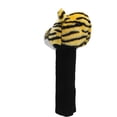 thumbnail image 3 of Housse de protection pour tête de club de golf en peluche et nylon, motif tête de tigre mignon, pour les amateurs de golf, femmes et hommes, 3 of 4