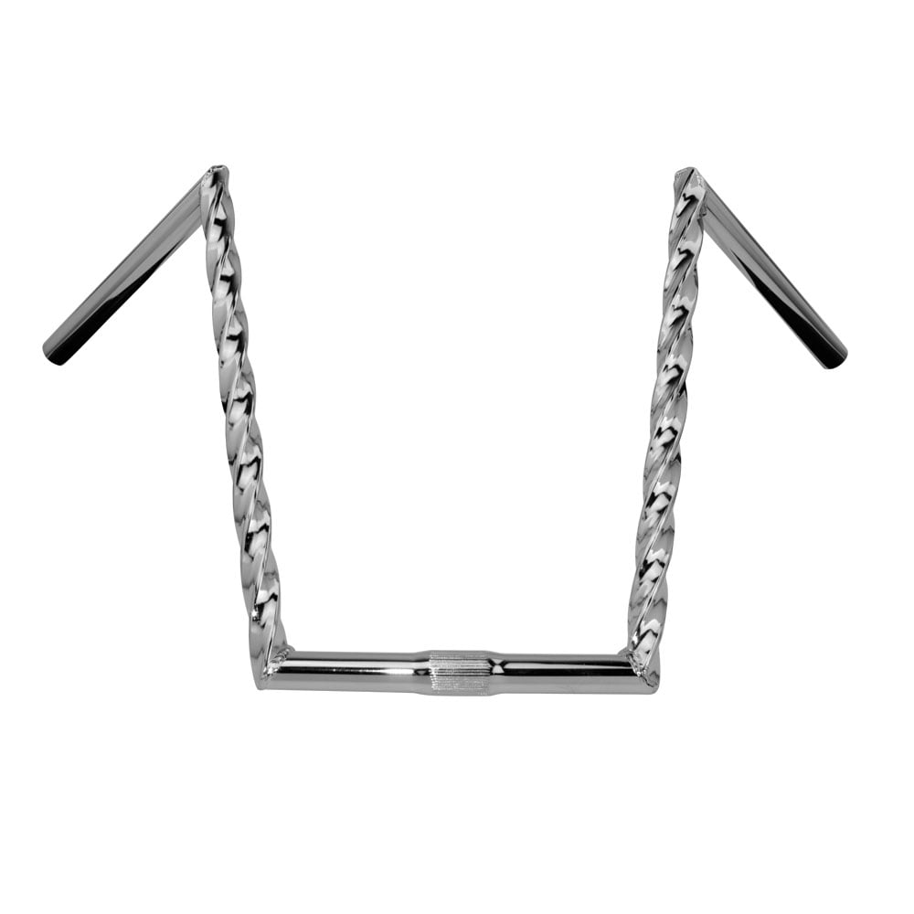 Fenix Lowrider Square Twisted Bike Handlebar, 25.4mm, Various Styles (Single Twisted) Walmart