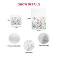 thumbnail image 7 of Spring Floral Kitchen Dish Towels for Drying Dishes Set of 3, Watercolor Herbs Summer Botanical Waffle Weave Microfiber Hand Tea Bathroom Towels Quick Dry & Absorbent Towel 15.7x23.6, 7 of 7