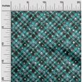 thumbnail image 2 of oneOone Cotton Flex Dusty Teal Green Fabric Christmas Diy Clothing Quilting Fabric Print Fabric By Yard 40 Inch Wide, 2 of 6