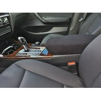Auto Console Covers- Fits the BMW X3 2011-2023 Center Console Armrest Cover Fleece Fabric. (Black)