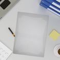 thumbnail image 2 of HLONK 10 Pcs File Protective Sleeve Paper Storage Transparent Holder Clear Plastic Folder Study Documents Protector Office, 2 of 6