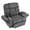 Stone Gray Chenille, variant on Big Man 500 lbs Power Lift Recliner for Big & Tall Elderly Adults 28 Inch Wide Seat, Lay Flat Lift Recliner Chair with Extended Footrest, Heat Massage, USB Type-C, Flip Arm Storage & Cup Holders