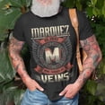 thumbnail image 3 of Marquez Blood Run Through My Veins Name V2 TShirt, 3 of 6