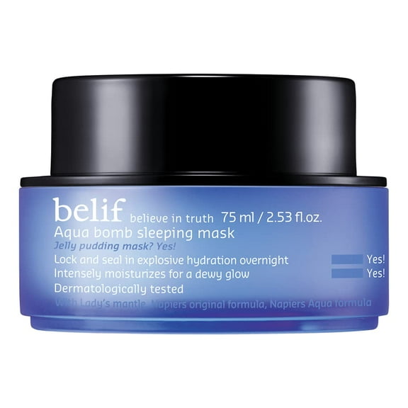 Belif Aqua Bomb Sleeping Mask | Soothing Face Mask for Dry Skin | Face Treatment, Hydration, Clean Beauty