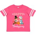 thumbnail image 3 of Inktastic Happy Thanksgiving Christian Pilgrims Holiday Boys or Girls Toddler T-Shirt, 3 of 5