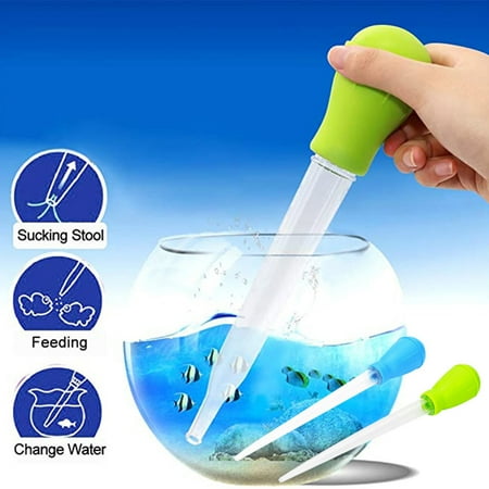 

amousa Coral Feeder Waste Cleaner for Fish Tank Multifunction Dropper Pipette