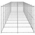 thumbnail image 2 of vidaXL Outdoor Dog Kennel Galvanised Steel 21.78 m², 2 of 4