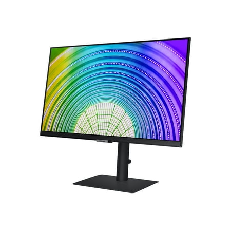 Samsung - S60UA Series 24" QHD LED Monitor with HDR (HDMI, USB-C, USB) - Black