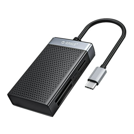 Image of Orico 4 in 1 SD Card Reader for Computer USB 3.0 Memory Card Reader USB-C 5Gbps USB SD Card Reader