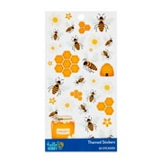 Hello Hobby Bees Themed Stickers – Multicolor, 30 Count