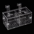 thumbnail image 4 of Caja de aislamiento de cría para acuario, transparente, de acrílico, para incubadora de peces (B), 4 of 14