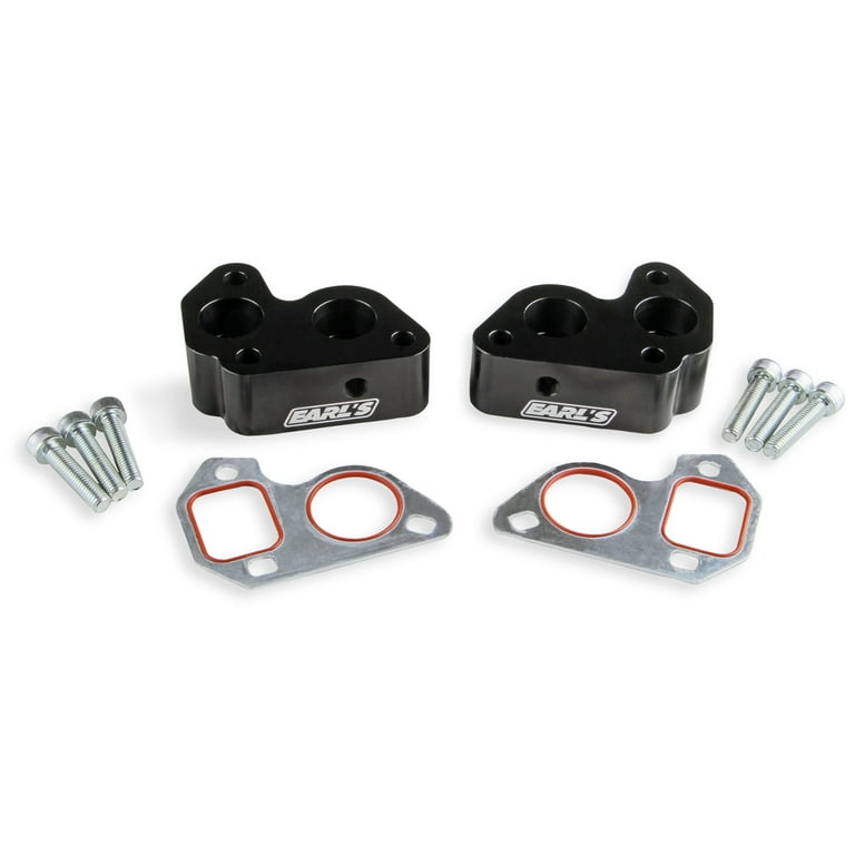 Earl's GM LS Remote Water Pump Adapters (2pk) Earl's GM LS Remote Water Pump Adapters (2pk)
