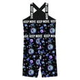 thumbnail image 4 of vastwit Kids Girls One Piece Athletic Swimsuit Criss Cross Bathing Suit Summer Beach Sports Swimwear Black Stars 12, 4 of 5
