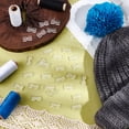 thumbnail image 5 of 1 Set 50Pcs Acrylic Sheets DIY Pompom Making Supplies Rectangle 10x20x3mm, 5 of 6