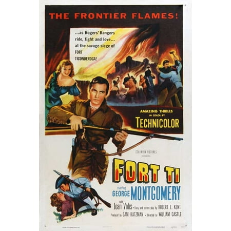 Fort Ti POSTER (27x40) (1953) (Style B)