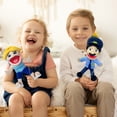 thumbnail image 4 of Jeffy Puppet Puppet with Detachable Control Wooden Rod, The Puppet Movie Show Soft Stuffed Plush Toy Feebee Scooter Puppet, 4 of 6