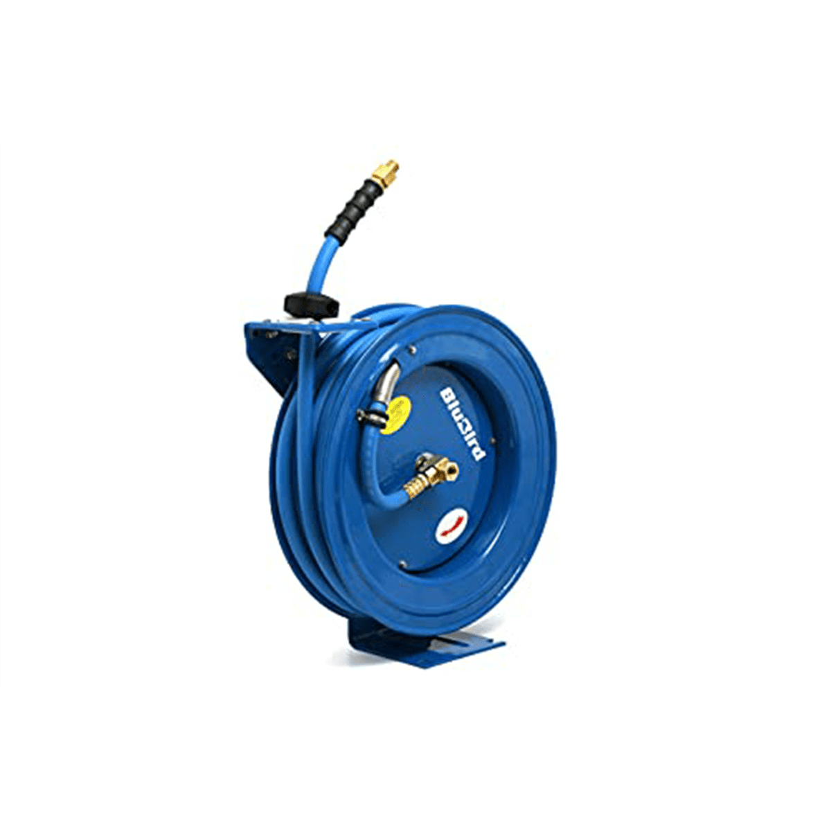 BluBird BBRHD3850 18ga. 12-Point Retractable Hose Reel w/ 3/8"X50' Air Hose