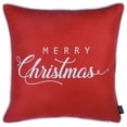 thumbnail image 4 of 18"x18" White Quote Printed Christmas Decorative Throw Pillow Cover, 4 of 5