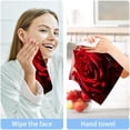 thumbnail image 7 of Coolnut Rose Washcloths, Soft and Absorbent Cotton Towel, 4 Pack 12 X 12 Inches Premium Quick Dry Face Towel Wash cloth, 7 of 7