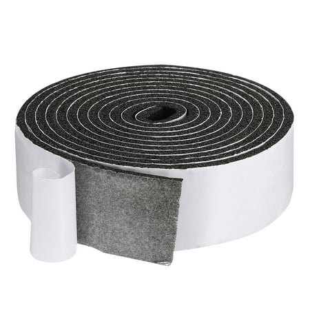 

Uxcell Foam Insulation Tape Self Adhesive 9.84 Feet 1.77 x 0.2 Weather Stripping Door Seal Strip for Doors and Window