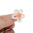 thumbnail image 3 of Unique Bargains Hollow-out Flower Shoelace Charms 1 Pair White, 3 of 5