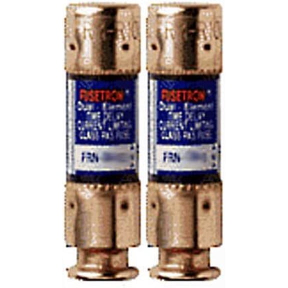 Bussmann Time Delay Fuse FRN-R - 15 Amp, 250 V, Energy Efficient - 2 Count