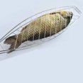 thumbnail image 3 of Juego de 4 cestas plegables SSuperp para parrilla de pescado con asa extraíble para pescado carne verduras y camarones, 3 of 5