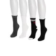 thumbnail image 4 of MUK LUKS Women's Dream Step Crew Socks, 4-Pack, OSFM, 4 of 7