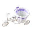 thumbnail image 2 of POINTERTECK Flower Basket Tricycle Multi-fuction Plastic Bowknot Flower Vase Stand for Wedding, 2 of 8