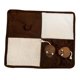 thumbnail image 2 of Alfombrilla para Rascar Gatos Sunnimix Marrón Y blanco cuadrado, 2 of 8
