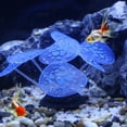 thumbnail image 3 of Unique Bargains Aquarium Simulation Coral Silicone Fluorescent Coral Glow Ornaments Fish Tank Landscape 2.36"x3.15" Blue, 3 of 7