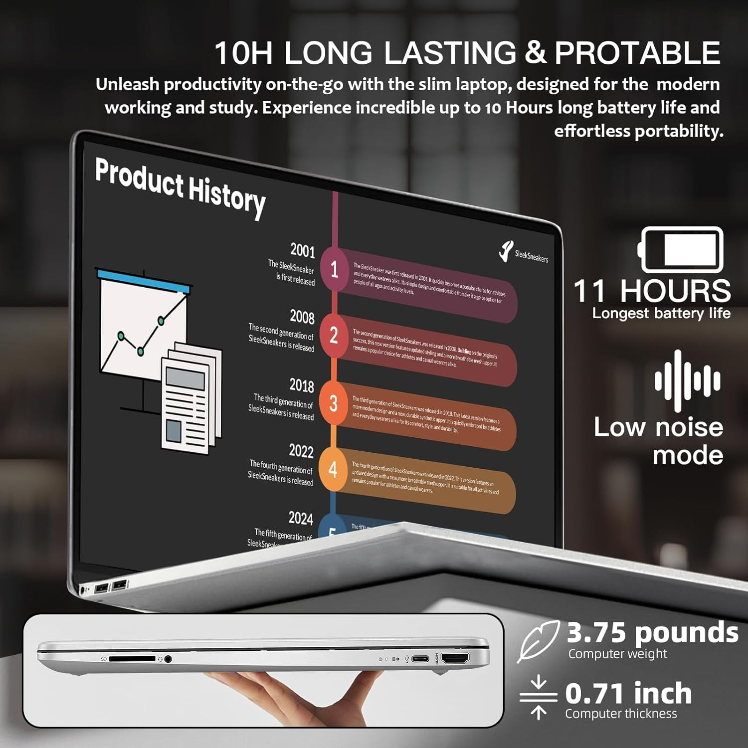 HP Flagship Touchscreen Laptop Computer - Windows 11 Pro • Microsoft Office Lifetime • 15.6" HD Touchscreen • Intel Core i3-1215U • Wi-Fi 6 • 250 nits Display (32GB RAM • 1TB SSD)