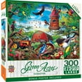 thumbnail image 2 of MasterPieces 300 Piece EZ Grip Jigsaw Puzzle - Farmland Frolic - 18"x24", 2 of 6