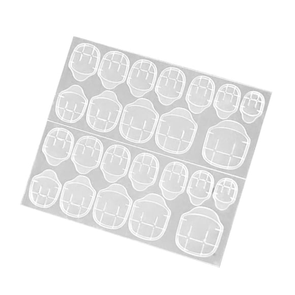 Pegamento Adhesivo de Doble Cara Sunnimix para Uñas Postizas 24 Piezas