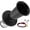 Black, variant on Vixen Horns Loud Ahooga OOGA Air Horn similar to Antique Vintage Classic Old Car Chrome Color VXH1002C