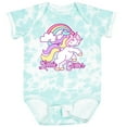 thumbnail image 3 of Inktastic Little Sister Unicorn Girls Baby Bodysuit, 3 of 5