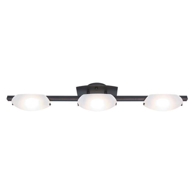 Accesslighting 63960LEDD-ORB-FST Nido Frosted Glass Wall Vanity Fixture, Oil Rubbed Bronze