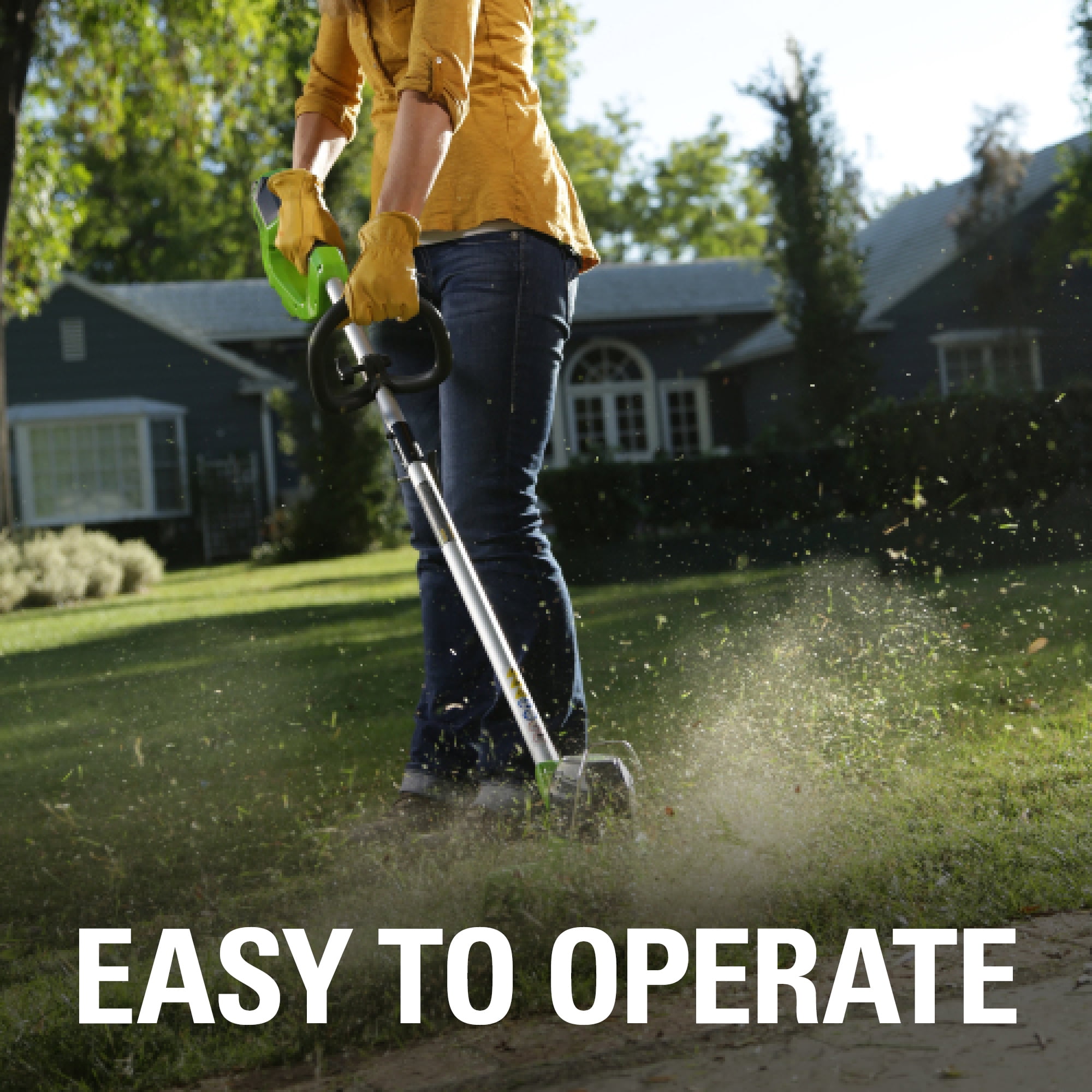 Greenworks 40V 12" String Trimmer with 2.0 Ah Battery & Charger 2101602