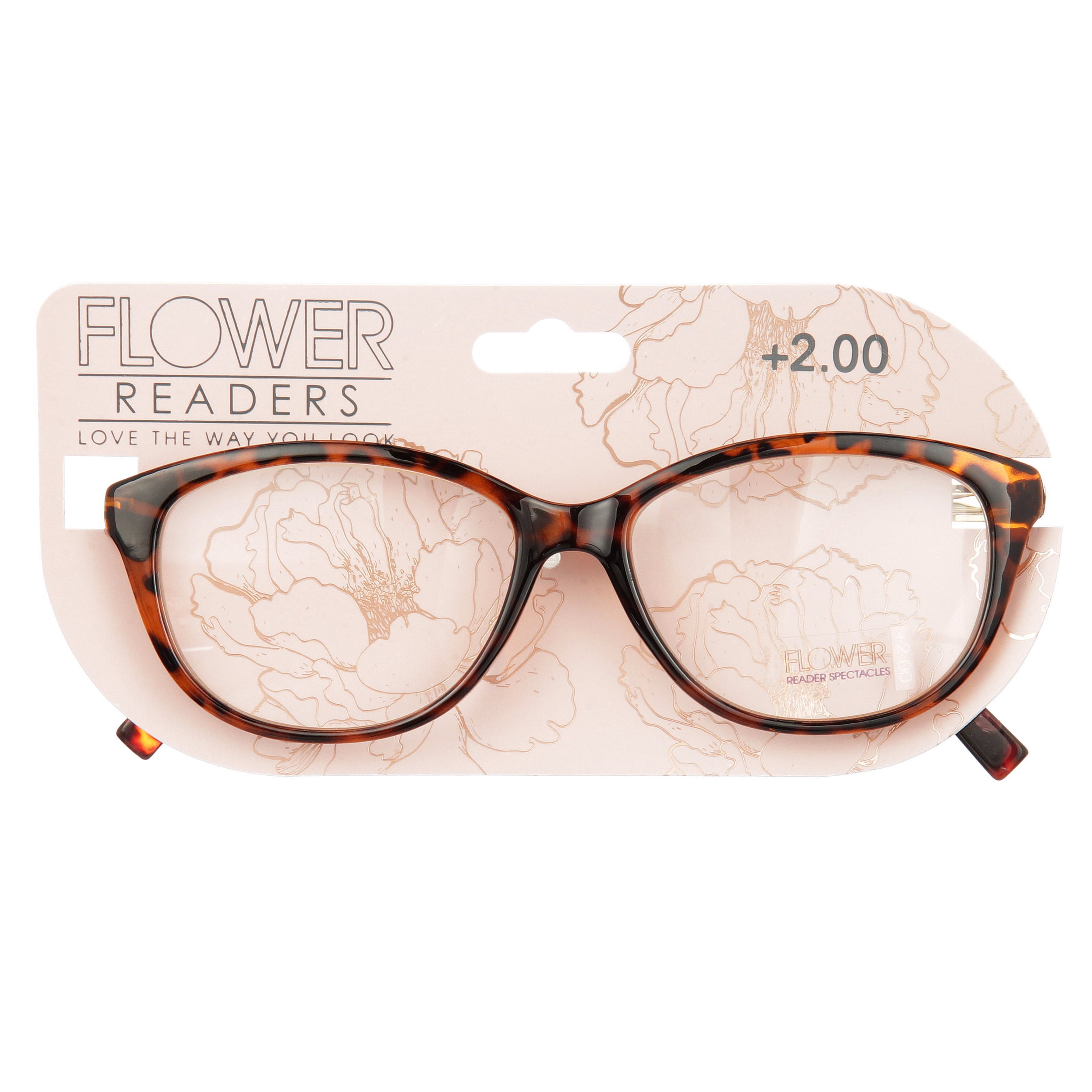Flower by Drew Barrymore Mae Tortoise 2.0 Reading Glasses