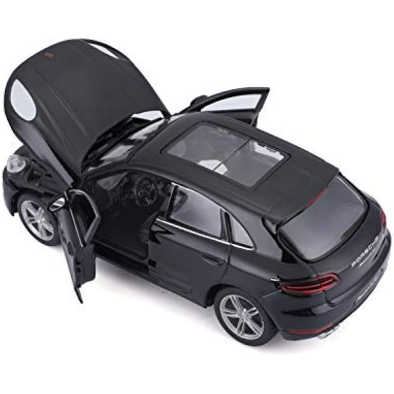 Porsche Macan Turbo ミニカー ブラック Bburago Porsche Macan Turbo 1:24 Diecast Toy Model Car Black