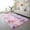 L, variant on Harpi Area Rugs Clearance, Nordic Tie Dyed Gradient Silk Wool Carpet, Living Room Long Wool Coffee Table Mat, Bedroom Covered With Plush Bedside Blanket, Household Floor Mat 62X31in