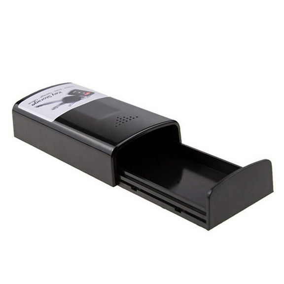 Creative Magnetic Black Key Safe Box Car Key Holder Hidden Storage Outdoor Stash