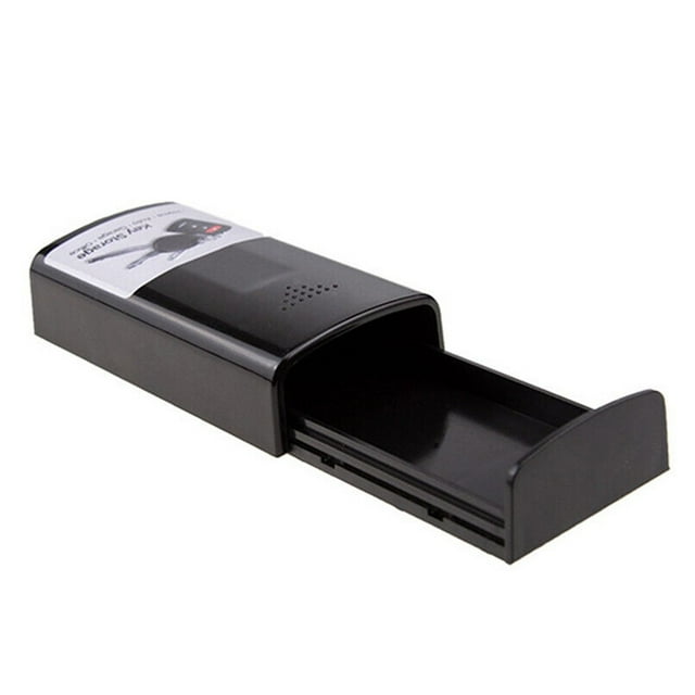 MYG Creative Magnetic Black Key Safe Box Car Key Holder Hidden Storage Outdoor Stash