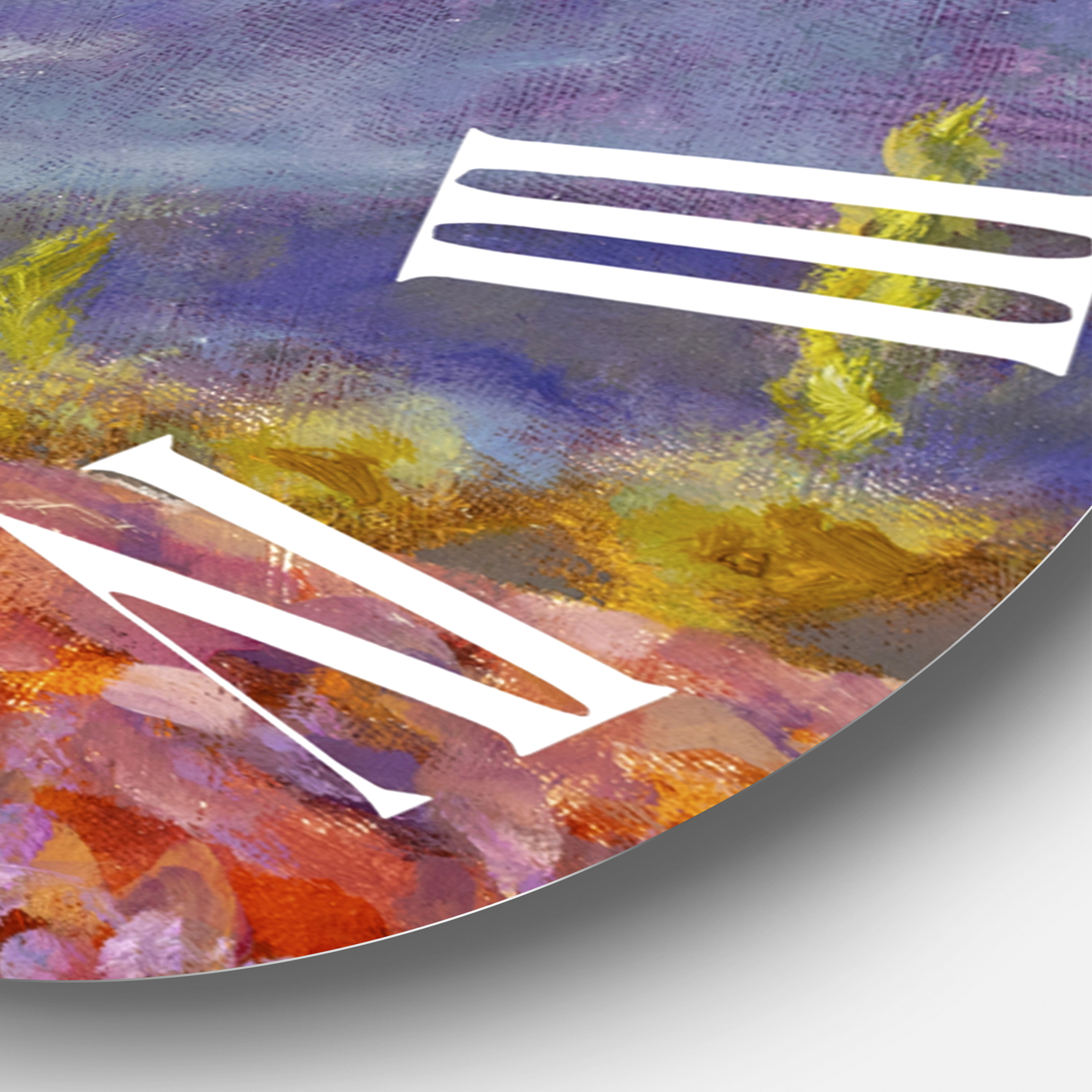 Designart 1 in Quartz Traditional Wall Clock