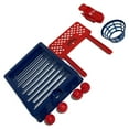 thumbnail image 3 of Hot Summer Desktop Board Game Basketball Finger Mini Shooting Machine Party Table Interactive Sport Games for Kids Adults Dark Blue, 3 of 7
