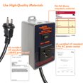 thumbnail image 4 of O'SKOOL Remote Control Wireless Electrical Outlet Switch, 433M Transmitter 220V Plug (Battery Included), 4 of 6